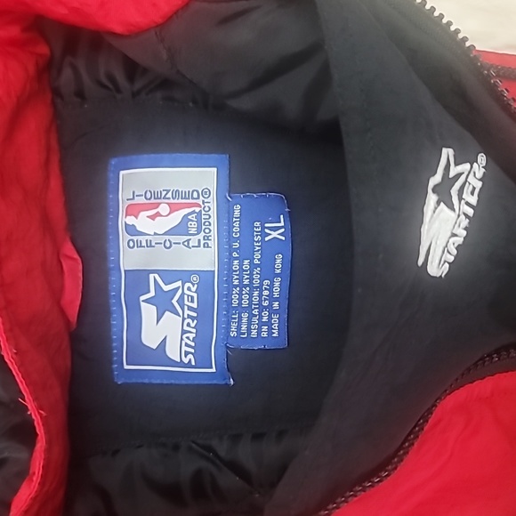 NBA Miami Heat VINTAGE ANORAK STARTER JACKET/Brand NBA Runs big - Picture 4 of 13